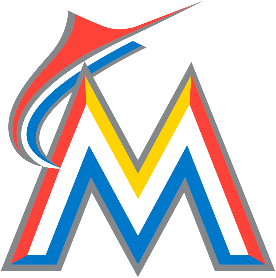 Miami Marlins 2017-2018 Primary Logo fabric transfer